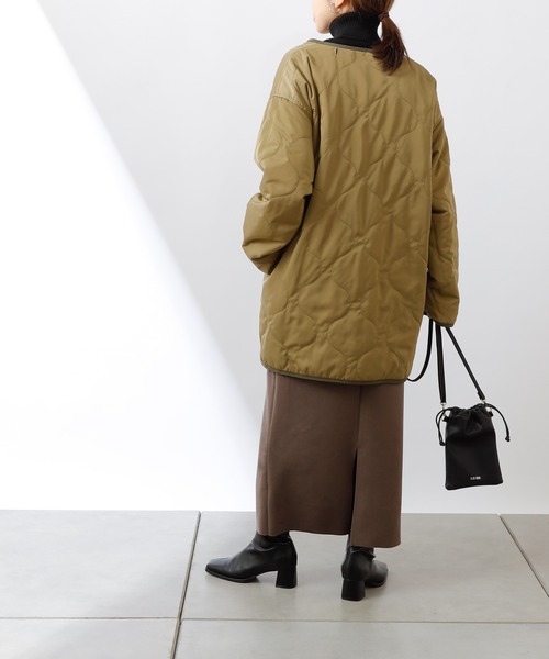 COLONY 2139（コロニートゥーワンスリーナイン）の「キルトライナー付3WAYモッズコート（その他アウター・レディース・カーキ/ブラック・FREE）」の21枚目の写真