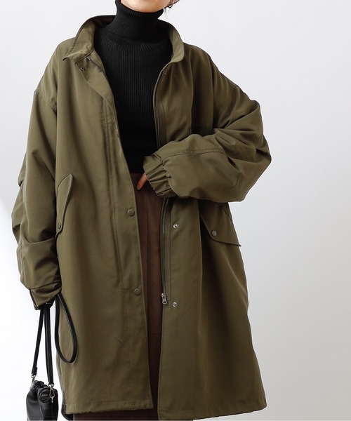 COLONY 2139（コロニートゥーワンスリーナイン）の「キルトライナー付3WAYモッズコート（その他アウター・レディース・カーキ/ブラック・FREE）」の20枚目の写真