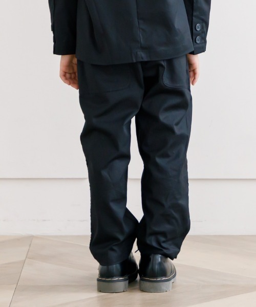 MAKE YOUR DAY（メイクユアデイ）の「フォーマルパンツ■90～140cm（スーツパンツ・キッズ・ブラック・90/100/110/120/130/140）」の3枚目の写真