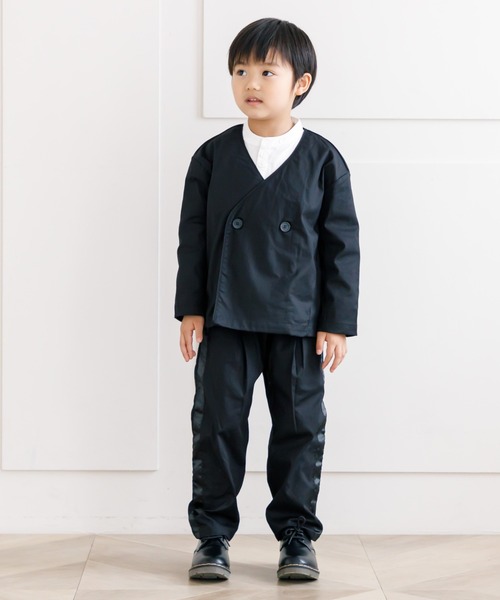 MAKE YOUR DAY（メイクユアデイ）の「フォーマルパンツ■90～140cm（スーツパンツ・キッズ・ブラック・90/100/110/120/130/140）」の4枚目の写真