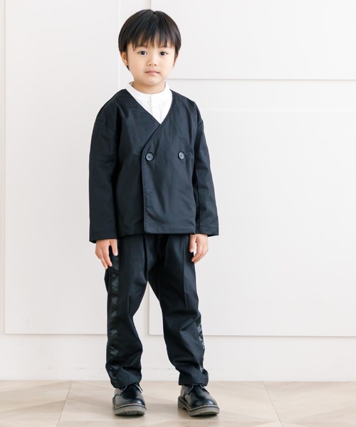 MAKE YOUR DAY（メイクユアデイ）の「フォーマルパンツ■90～140cm（スーツパンツ・キッズ・ブラック・90/100/110/120/130/140）」の5枚目の写真