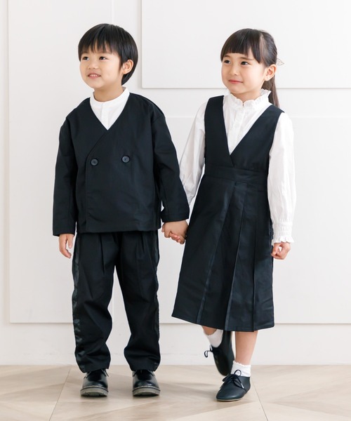 MAKE YOUR DAY（メイクユアデイ）の「フォーマルパンツ■90～140cm（スーツパンツ・キッズ・ブラック・90/100/110/120/130/140）」の10枚目の写真