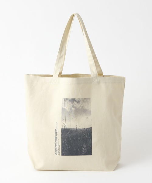 COLONY 2139（コロニートゥーワンスリーナイン）の「メッセージトートバッグ（NATURA)/マチ付きA4収納可能トート（トートバッグ・レディース・ホワイト/ブラック/ホワイト系その他/その他35・FREE）」の16枚目の写真