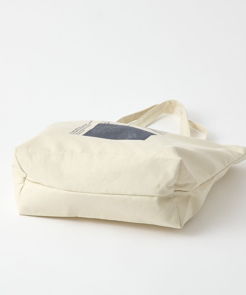 COLONY 2139（コロニートゥーワンスリーナイン）の「メッセージトートバッグ（NATURA)/マチ付きA4収納可能トート（トートバッグ・レディース・ホワイト/ブラック/ホワイト系その他/その他35・FREE）」の20枚目の写真