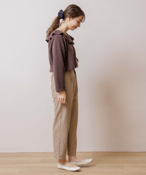 flower（フラワー）の「チャーミングテーパードパンツ（その他パンツ・レディース・ベージュ/グレー・FREE）」の17枚目の写真