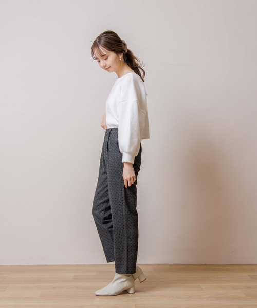 flower（フラワー）の「チャーミングテーパードパンツ（その他パンツ・レディース・ベージュ/グレー・FREE）」の13枚目の写真