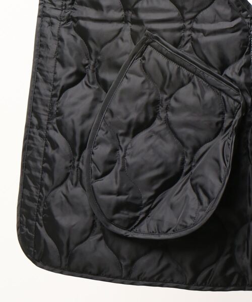 ACT（アクト）の「リップストップ ライナーキルティングベスト（ベスト・レディース・ブラック/カーキ/ベージュ・FREE）」の6枚目の写真