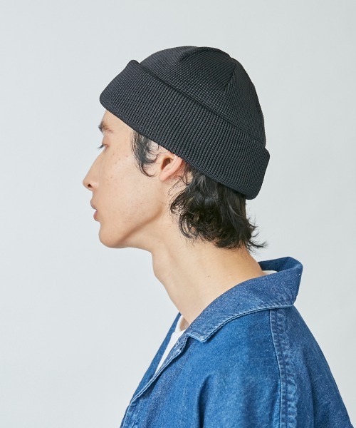 OVERRIDE(オーバーライド)の「OVERRIDE POLY LOW WATCH Ag+(ニットキャップ/ビーニー・メンズ・ブラック/グレー/グリーン/ブルー/ブラウン/ベージュ・57~59cm)」の9枚目の写真