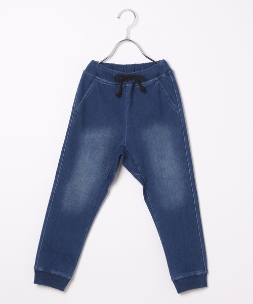 GLOBAL WORK(グローバルワーク)の「スゴラクカットデニムリブパンツ【キッズ】/257327(その他パンツ・キッズ・ブラック/ネイビー/ブルー・110cm/100cm/120cm/130cm/140cm/150cm/160cm)」の3枚目の写真