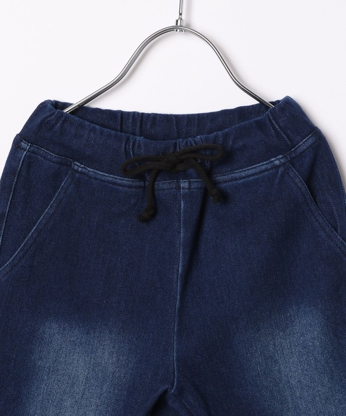 GLOBAL WORK(グローバルワーク)の「スゴラクカットデニムリブパンツ【キッズ】/257327(その他パンツ・キッズ・ブラック/ネイビー/ブルー・110cm/100cm/120cm/130cm/140cm/150cm/160cm)」の12枚目の写真