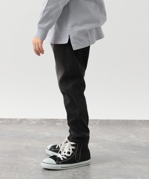 GLOBAL WORK(グローバルワーク)の「スゴラクカットデニムリブパンツ【キッズ】/257327(その他パンツ・キッズ・ブラック/ネイビー/ブルー・110cm/100cm/120cm/130cm/140cm/150cm/160cm)」の21枚目の写真