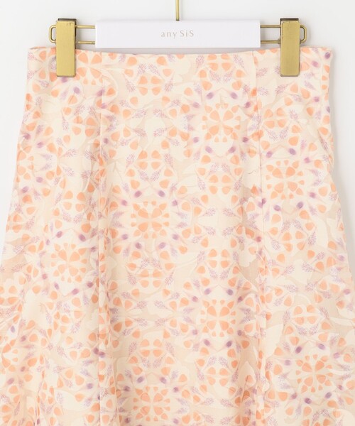 ANY SIS(エニィスィス)の「【any SiS×plantica】フラワープリント スカート(スカート・レディース・オレンジ系4/ピンク系4/グレー系4・2/3/1)」の14枚目の写真