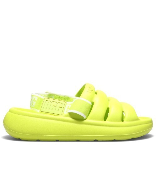 UGG（アグ）の「UGG SPORT YEAH / アグ スポーツ イェイ（サンダル・レディース・オフホワイト/ブラック/ライム/ピンク・22.0cm/25.0cm/23.0cm/27.0cm/29.0cm/24.0cm/26.0cm/28.0cm）」の11枚目の写真