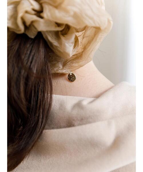 SLURR（スラ―）の「ビッグシュシュ（シュシュ・レディース・ベージュ/アイボリー・FREE）」の14枚目の写真