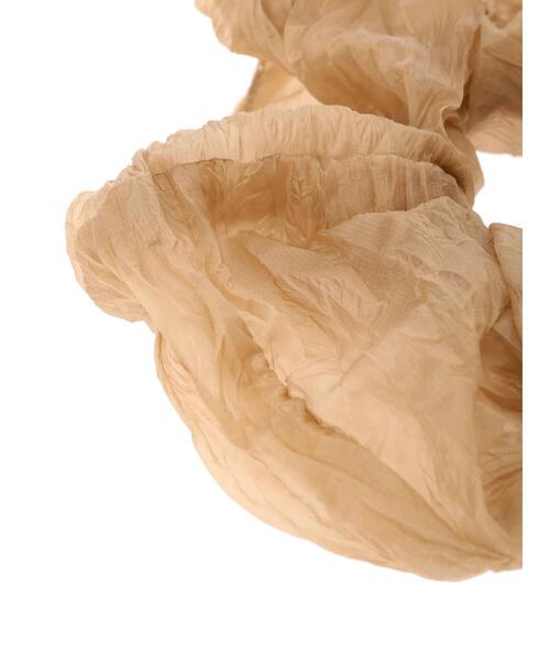 SLURR（スラ―）の「ビッグシュシュ（シュシュ・レディース・ベージュ/アイボリー・FREE）」の16枚目の写真