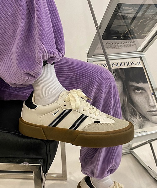 SVEC（シュベック）の「ガムソール ローカット ミリタリー ローテクスニーカー（スニーカー・レディース・ホワイト・36/43/37/41/44/39/38/40/42/35）」の18枚目の写真