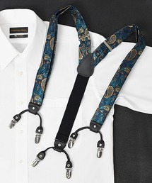 BEAMS F THURSTON ストライプ サスペンダー 35mm ALBERT THURSTON / ストライプサスペンダー 35mm（サスペンダー