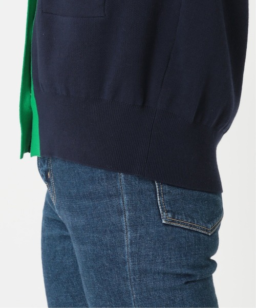 JOURNAL STANDARD relume（ジャーナルスタンダード　レリューム）の「《追加2》ダブルニットコントラストカーディガン◆（カーディガン/ボレロ・レディース・ネイビー・FREE）」の17枚目の写真