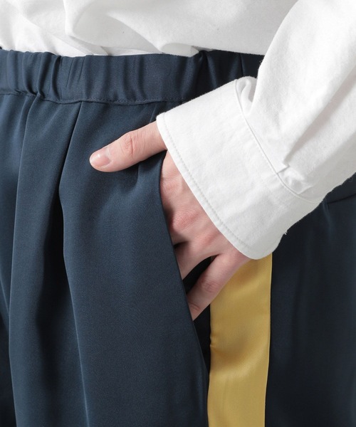 RAGEBLUE（レイジブルー）の「サテンラインイージーパンツ/268843（スラックス・メンズ・ネイビー/オリーブ/レッド系その他・MEDIUM/LARGE）」の14枚目の写真