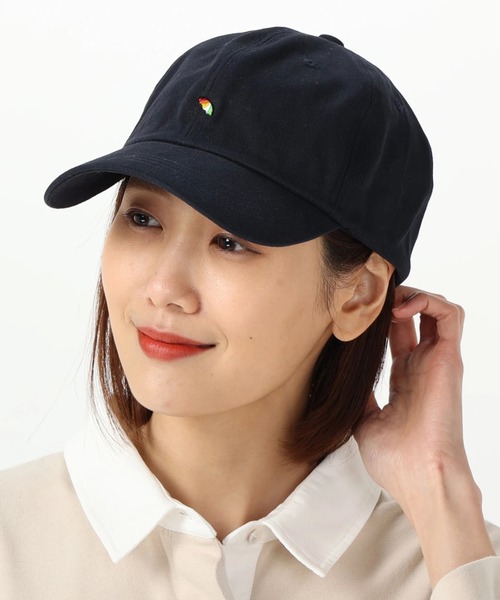 Arnold Palmer(アーノルドパーマー)の「コットンツイル シェア キャップ(キャップ・レディース・ネイビー/ホワイト/アイボリー・F)」の3枚目の写真