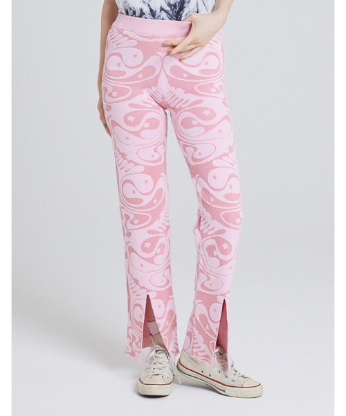 【セール】60's jacquard knit pants（スラックス）｜Little sunny bite（リトルサニーバイト） 6,542円