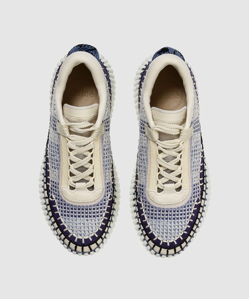 Chloe(クロエ)の「NAMA / スニーカー SUSTAINABLE Low TOP SNEAKER(スニーカー・レディース・ネイビー・36/37/38/35)」の7枚目の写真