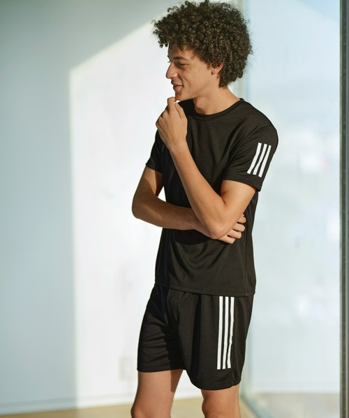 セール】adidas/アディダス 3ストライプス ショートパンツ 前