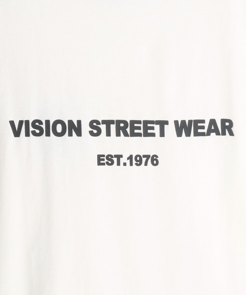 VISION STREET WEAR（ヴィジョンストリートウェア）の「VISION STREET WEAR/ヴィジョンストリートウェア ビッグシルエット グラフィック イラスト プリント ワンポイント刺繍 Tシャツ（Tシャツ/カットソー・メンズ・チャコールグレー/オフホワイト/ミント/マスタード/ホワイト系その他/グレー系その他/グリーン系その他/パープル系その他/ホワイト系その他2/グレー系その他2/グリーン系その他2/パープル系その他2・LL/M/L）」の22枚目の写真