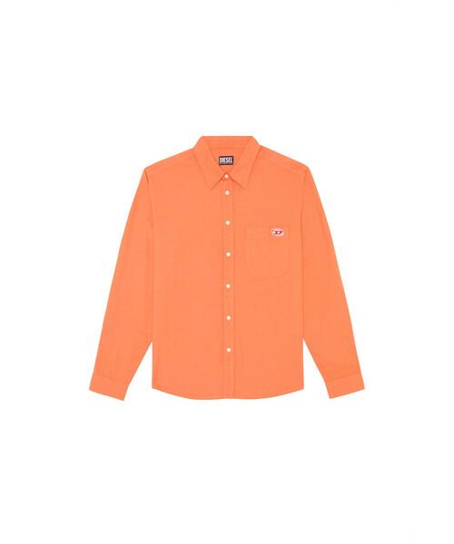 DIESEL(ディーゼル)の「メンズ シャツ リネンミックス(シャツ/ブラウス・メンズ・ホワイト系その他/ブラック/オレンジ・MEDIUM/SMALL/LARGE/X-SMALL/XX-LARGE/X-LARGE)」の21枚目の写真