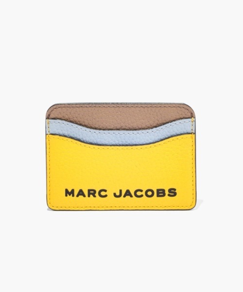 MARC JACOBS（マークジェイコブス）の「THE BOLD COLORBLOCKED NEW CARD CASE/ザ ボールド カラーブロック ニュー カード ケース（カードケース・レディース・オリーブ系/ブルー系/イエロー系・ONE SIZE）」の3枚目の写真