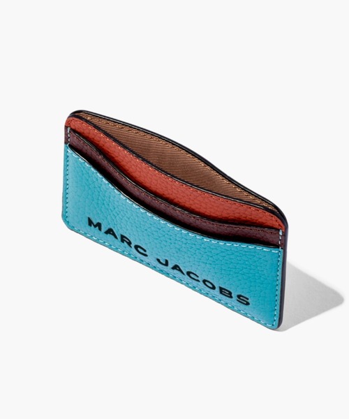 MARC JACOBS（マークジェイコブス）の「THE BOLD COLORBLOCKED NEW CARD CASE/ザ ボールド カラーブロック ニュー カード ケース（カードケース・レディース・オリーブ系/ブルー系/イエロー系・ONE SIZE）」の7枚目の写真