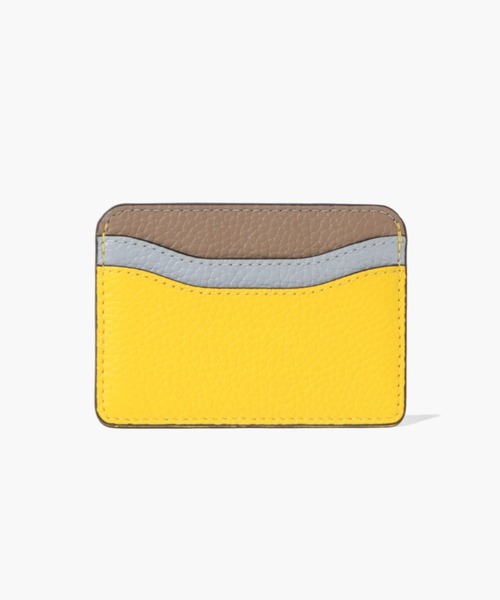 MARC JACOBS（マークジェイコブス）の「THE BOLD COLORBLOCKED NEW CARD CASE/ザ ボールド カラーブロック ニュー カード ケース（カードケース・レディース・オリーブ系/ブルー系/イエロー系・ONE SIZE）」の8枚目の写真