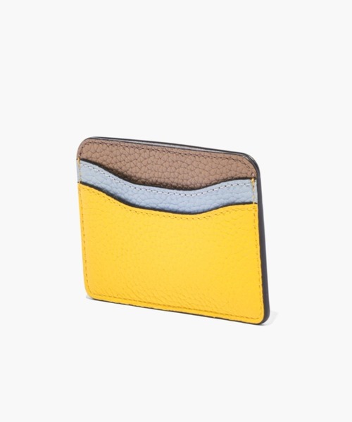 MARC JACOBS（マークジェイコブス）の「THE BOLD COLORBLOCKED NEW CARD CASE/ザ ボールド カラーブロック ニュー カード ケース（カードケース・レディース・オリーブ系/ブルー系/イエロー系・ONE SIZE）」の9枚目の写真