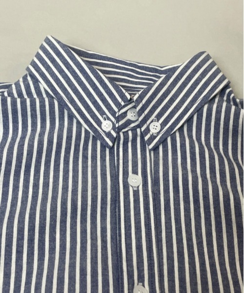 ANGLAN-Wide Layered Oxford Shirt/アングラン ワイドレイヤード