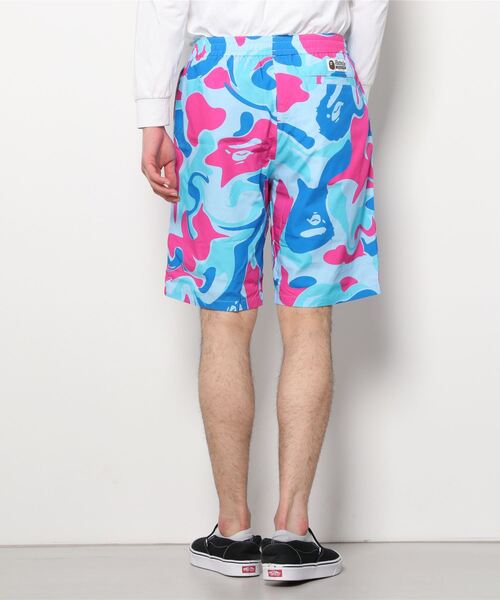 A BATHING APE(アベイシングエイプ)の「MARBLE CAMO SHORTS M(その他パンツ・メンズ・ブルー・SMALL/MEDIUM/LARGE/XX-LARGE/X-LARGE)」の3枚目の写真