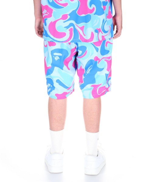 A BATHING APE(アベイシングエイプ)の「MARBLE CAMO SHORTS M(その他パンツ・メンズ・ブルー・SMALL/MEDIUM/LARGE/XX-LARGE/X-LARGE)」の8枚目の写真