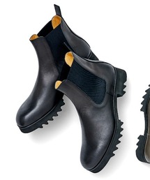 SPACE CRAFT | SPACE CRAFT スペースクラフト / SHARK SIDE GORE BOOTS シャークソール サイドゴアブーツ ヒールブーツ / SC-431(ブーツ)