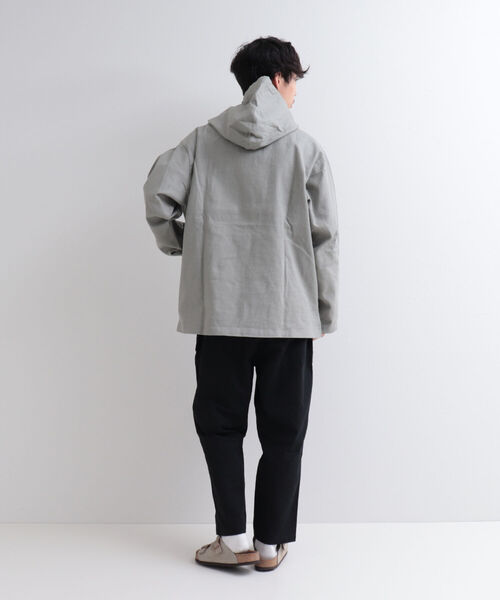 GLOSTER（グロスター）の「【GLOSTER/グロスター】メキシカンパーカ（パーカー・メンズ・グレー/インディゴブルー/キナリ・MEDIUM/LARGE）」の10枚目の写真