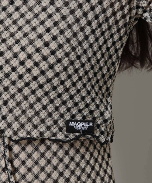 MAGPIEROBIN（マグパイロビン）の「MAGPIE ROBIN／CLOVER カーディガン　2278941（カーディガン/ボレロ・レディース・ベージュ・FREE）」の9枚目の写真