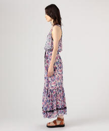 Isabel Marant Étoile Randia Maxi Long Dress Womens 6 Floral