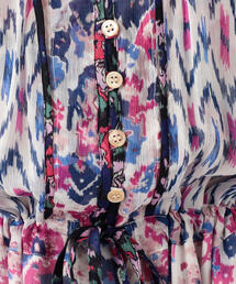 Isabel Marant Étoile Randia Maxi Long Dress Womens 6 Floral