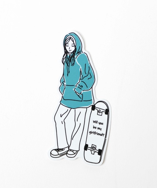 WEGO（ウィゴー）の「WEGO/グラフィックステッカーD（ステッカー/テープ・レディース・その他5/その他1/その他2/その他3/その他4/その他6/その他7/その他8/その他9/その他10/その他11・FREE）」の20枚目の写真