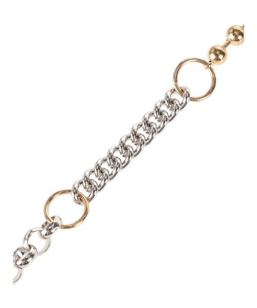 jouetie（ジュエティ）の「ミックスチェーンブレスレット（ブレスレット・レディース・シルバー/ゴールド・FREE）」の9枚目の写真