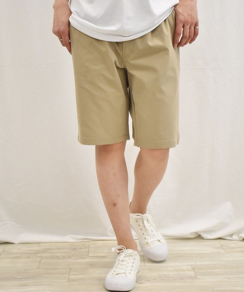 SPENDY'S Store(スペンディーズストア)の「接触冷感ウエストイージーハーフパンツ(その他パンツ・メンズ・ベージュ/ネイビー/カーキ/カモフラージュ・LL/M/L)」の2枚目の写真