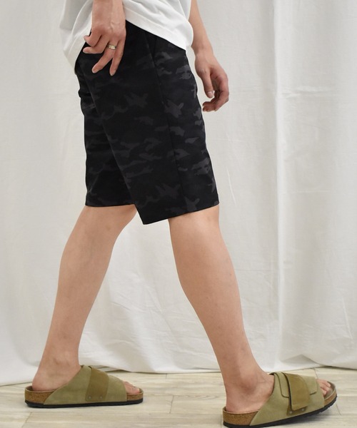 SPENDY'S Store(スペンディーズストア)の「接触冷感ウエストイージーハーフパンツ(その他パンツ・メンズ・ベージュ/ネイビー/カーキ/カモフラージュ・LL/M/L)」の22枚目の写真