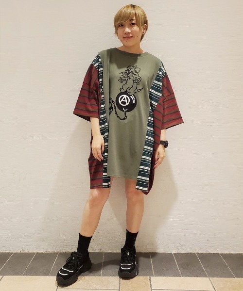 Anarchy トップス Rat Big Candy Tシャツ Tシャツ カットソー Candy Tシャツ を