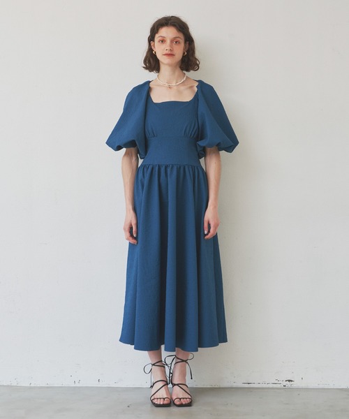 LA BELLE ETUDE(ラベルエチュード)の「BACK OPENベアSETワンピース(ワンピース・レディース・ホワイト/ブラック/ブルー・FREE)」の22枚目の写真