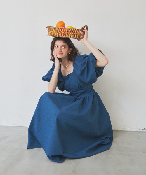 LA BELLE ETUDE(ラベルエチュード)の「BACK OPENベアSETワンピース(ワンピース・レディース・ホワイト/ブラック/ブルー・FREE)」の21枚目の写真