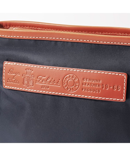 Felisi(フェリージ)の「FELISI 19/66 DS フェリージ サコッシュ ミニ ショルダーバッグ(ショルダーバッグ・メンズ・ネイビー系・FREE)」の8枚目の写真