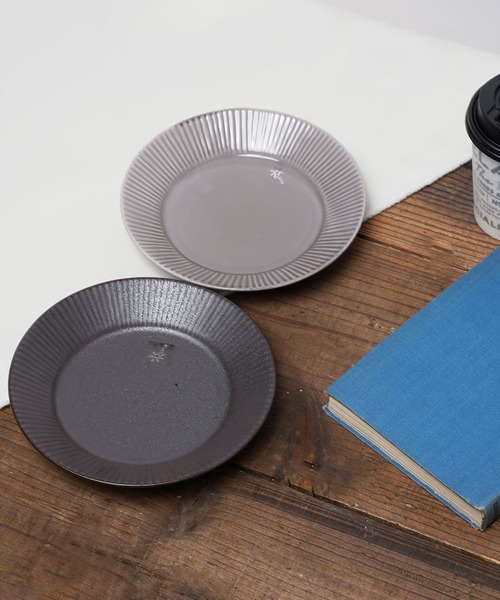 Rikkachic / リッカシック 協立陶器 ラインプレート M 皿 プレート 色